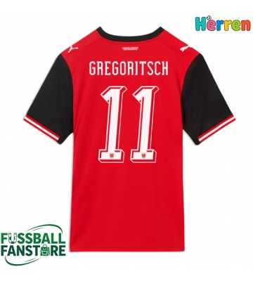 Österreich Michael Gregoritsch #11 Replik Heimtrikot WM 2026 Kurzarm